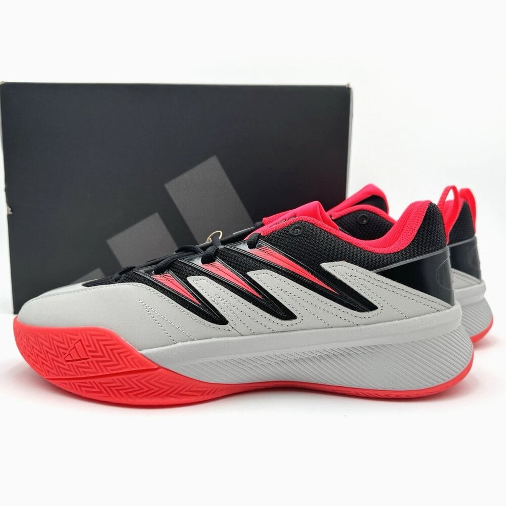 NEW adidas Dame Certified 3 Low Basketball Shoes Men's Women's JI1540 Black/ Red